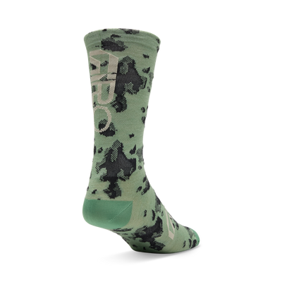 2026 GIRO Seasonal Merino Unisex Cycling Socks in Motion Green