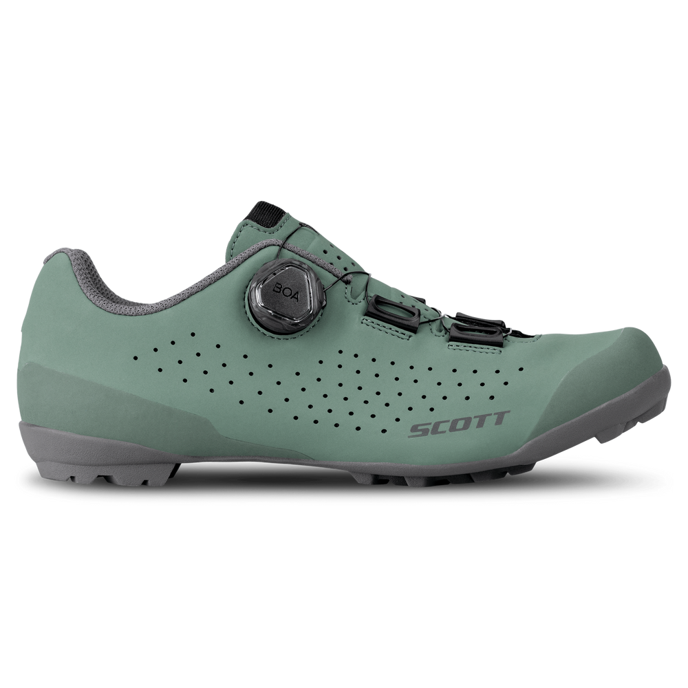SCOTT Gravel Pro Women's Shoe in Green/Grey, view 3