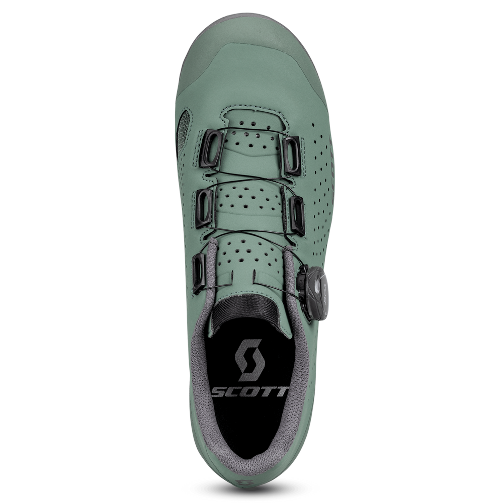 SCOTT Gravel Pro Women's Shoe in Green/Grey, view 5