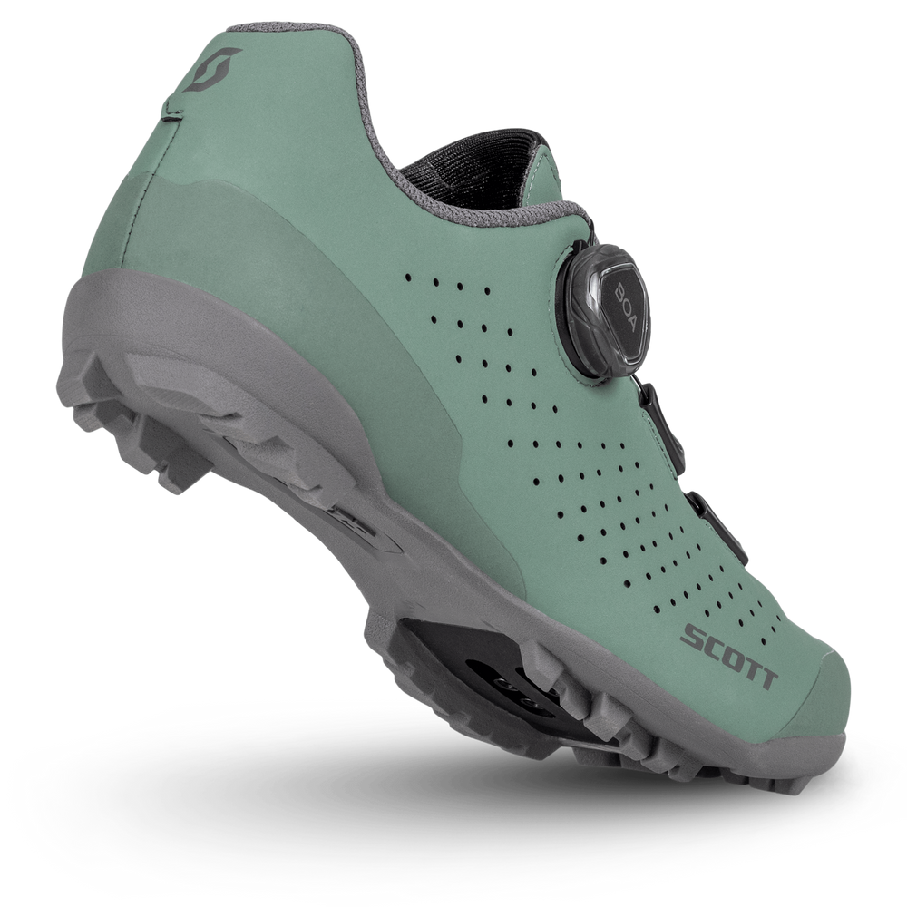 SCOTT Gravel Pro Women's Shoe in Green/Grey, view 2