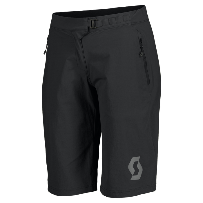 SCOTT Trail Vertic w/pad Women's Shorts in Black, main view