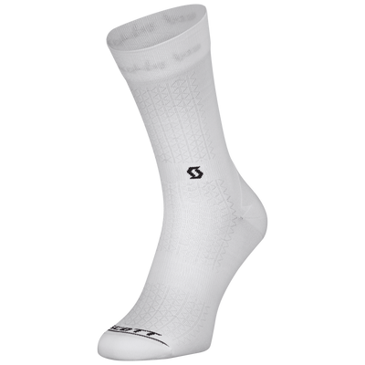 SCOTT Performance Crew Sock in White/Black, main view