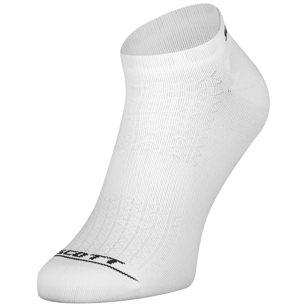 SCOTT Performance Low Sock in White, main view