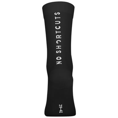 SCOTT Performance No Shortcuts Crew Sock in Black/White, view 2
