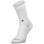 SCOTT Performance No Shortcuts Crew Sock in White/Black, main view