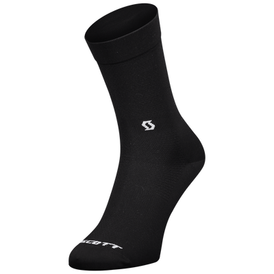 SCOTT Performance Corporate Crew Sock in Black/White, main view