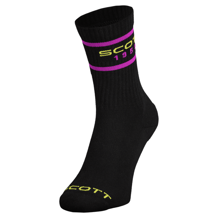 SCOTT Retro Casual Crew Sock (Pack 3) in Luminous Blue, main view