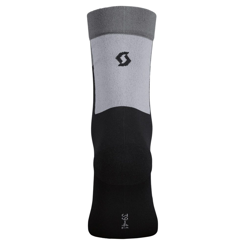 SCOTT Block Stripe Crew Sock in Dark Blue/Spray Grey, view 2
