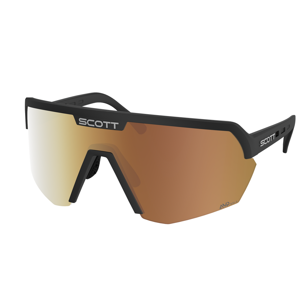 SCOTT Sport Shield Light Sensitive Sunglasses in Black, main view