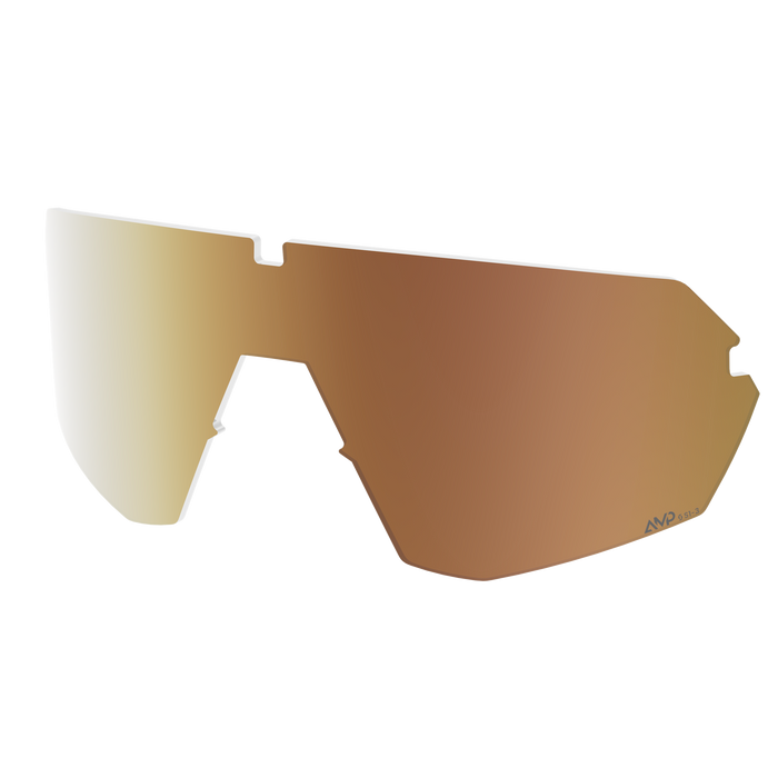 SCOTT Sport Shield Lens in Amp Ls Gold Chrome S1-3, main view