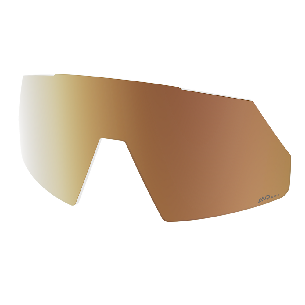 SCOTT Pro Shield Lens in Amp Ls Gold Chrome S1-3, main view