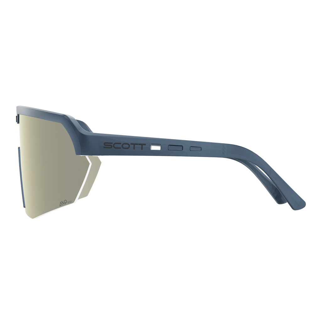 SCOTT Sport Shield Sunglasses in Metallic Blue, view 3
