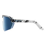 SCOTT Sport Shield Sunglasses in Black/Neon Blue, view 3