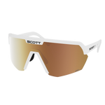 SCOTT Sport Shield Light Sensitive Sunglasses in White Matt, main view