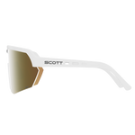 SCOTT Sport Shield Light Sensitive Sunglasses in White Matt, view 3