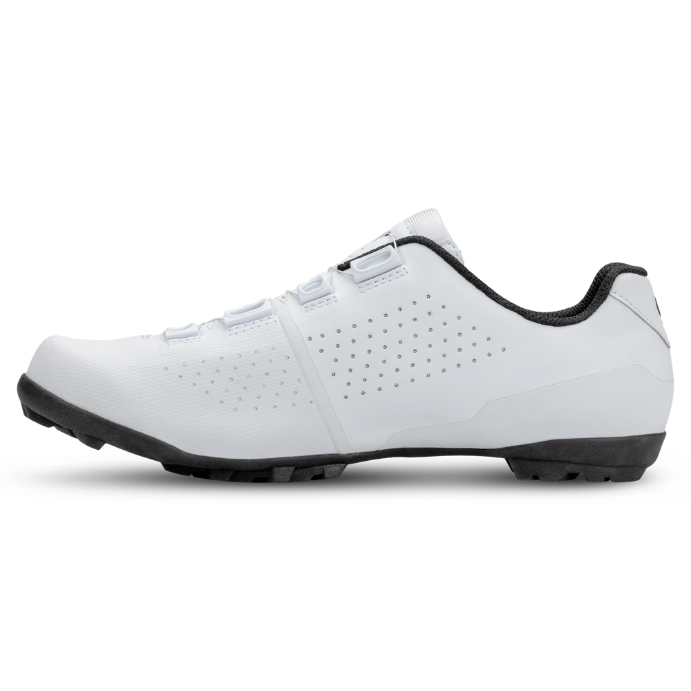 SCOTT Gravel RC Carbon Shoe in White/Black, view 4