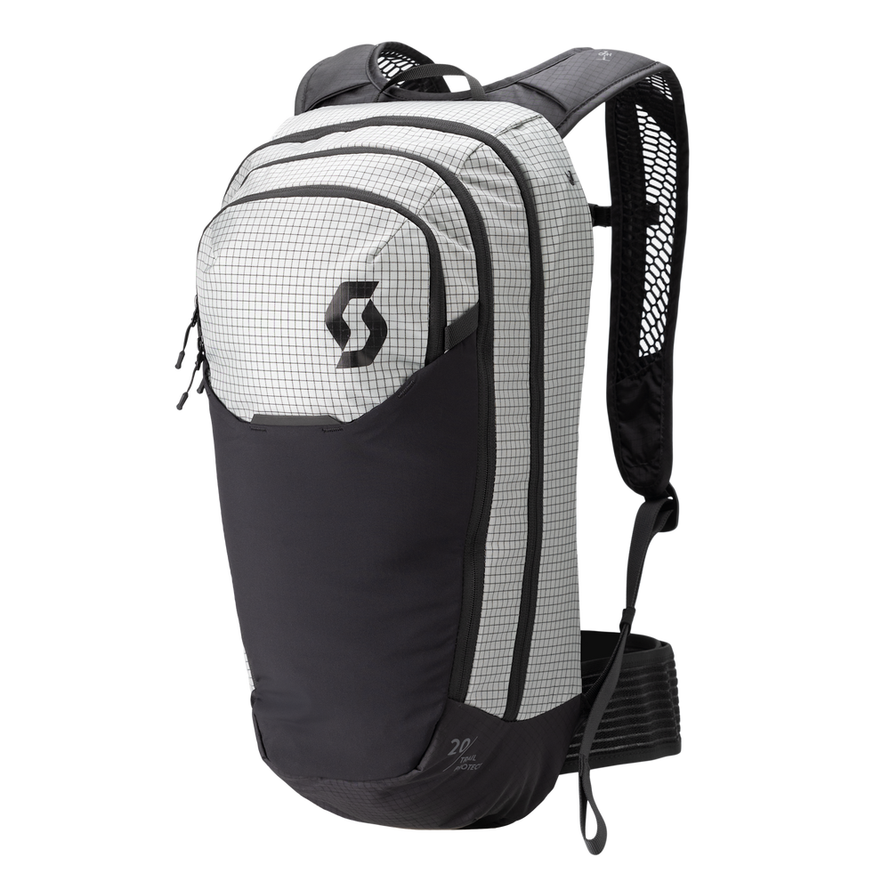 SCOTT Trail Protect 20 Backpack in Light Grey/Black, main view