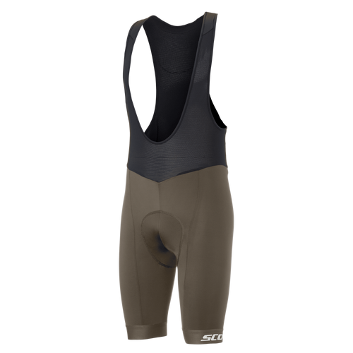 SCOTT Endurance ++ Men's Bib Shorts in Wood Grey, main view