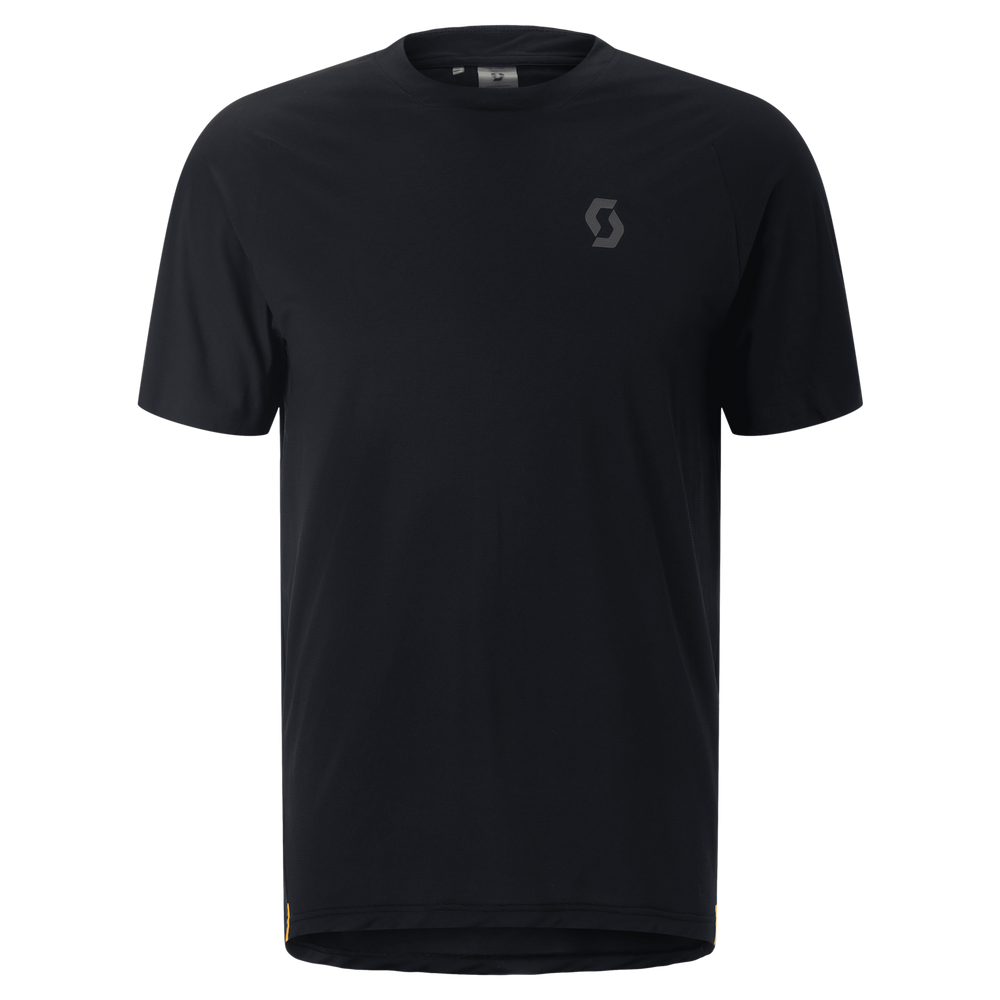 SCOTT Vertic Pro SL Short-sleeve Men's Tee in Portobello Beige/Sapling Green, main view