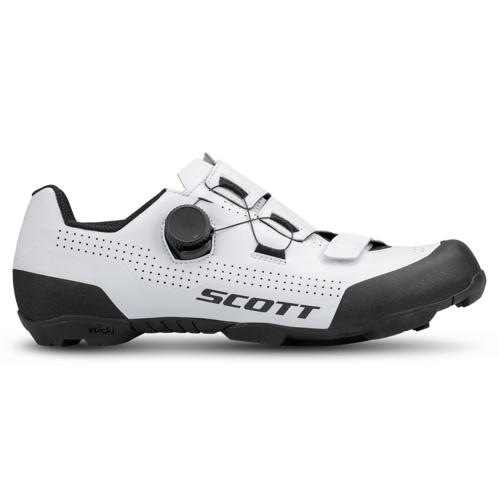 SCOTT MTB Team BOA® Women's Shoe in White/Black, view 3