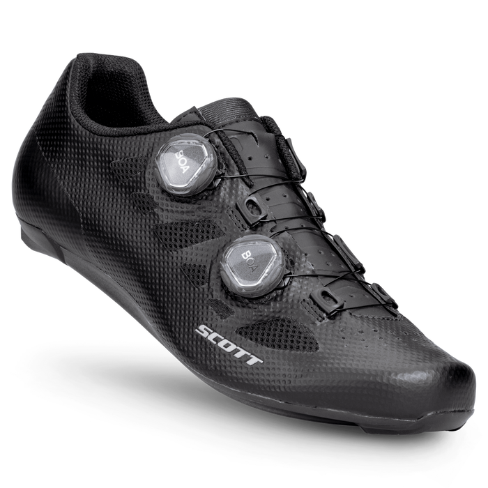 SCOTT Road Vertec BOA® Shoe in Black, main view