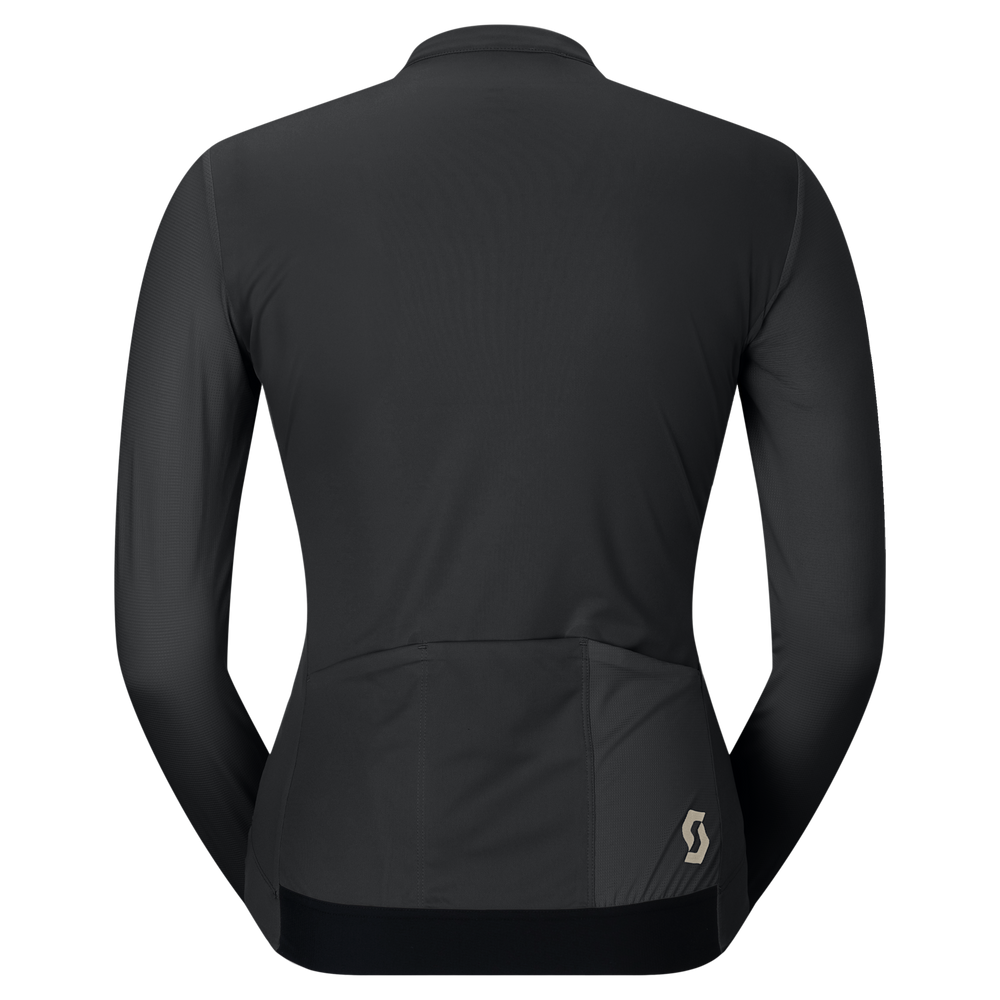 SCOTT Pro Long-sleeve Women's Jersey in Black, view 2
