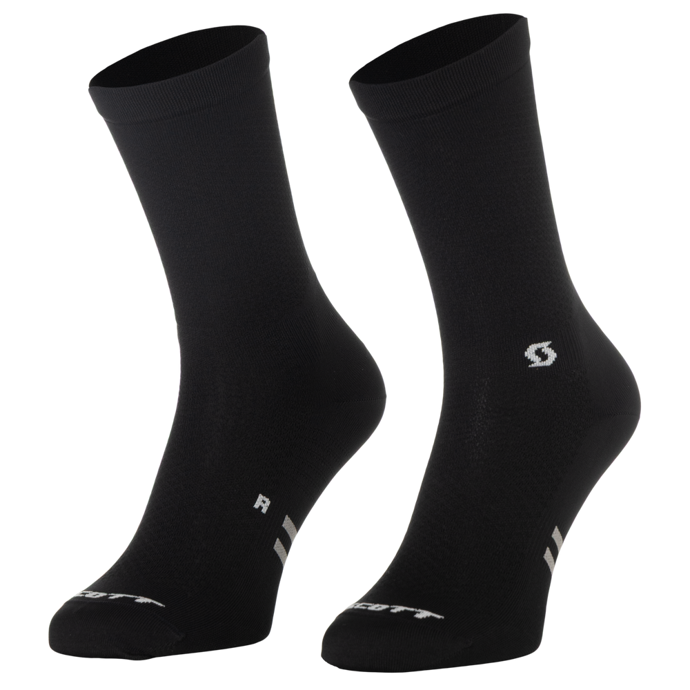 SCOTT Performance Light Crew Sock in Black, main view
