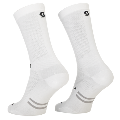 SCOTT Performance Light Crew Sock in White, view 2