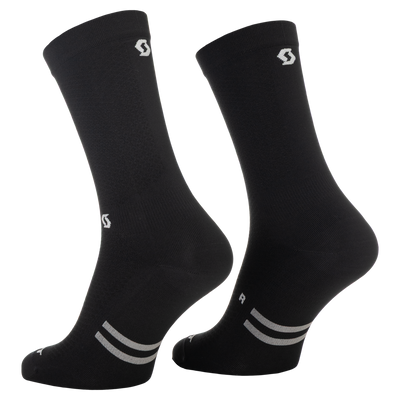 SCOTT Performance Light Crew Sock in Black, view 2