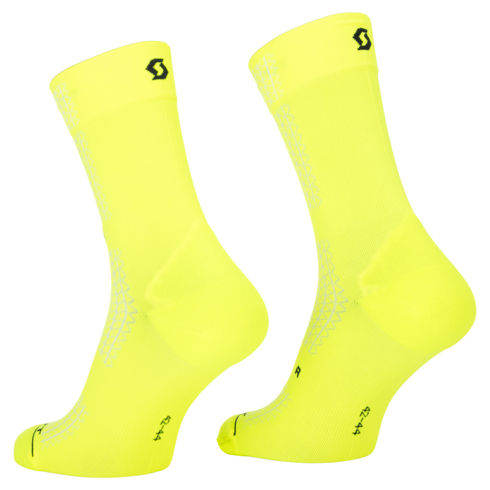 SCOTT Performance Crew Sock in Safety Yellow, view 2