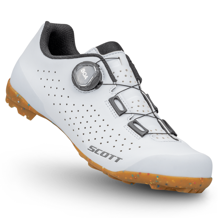 SCOTT Gravel Pro Women's Shoe in White/Black, main view