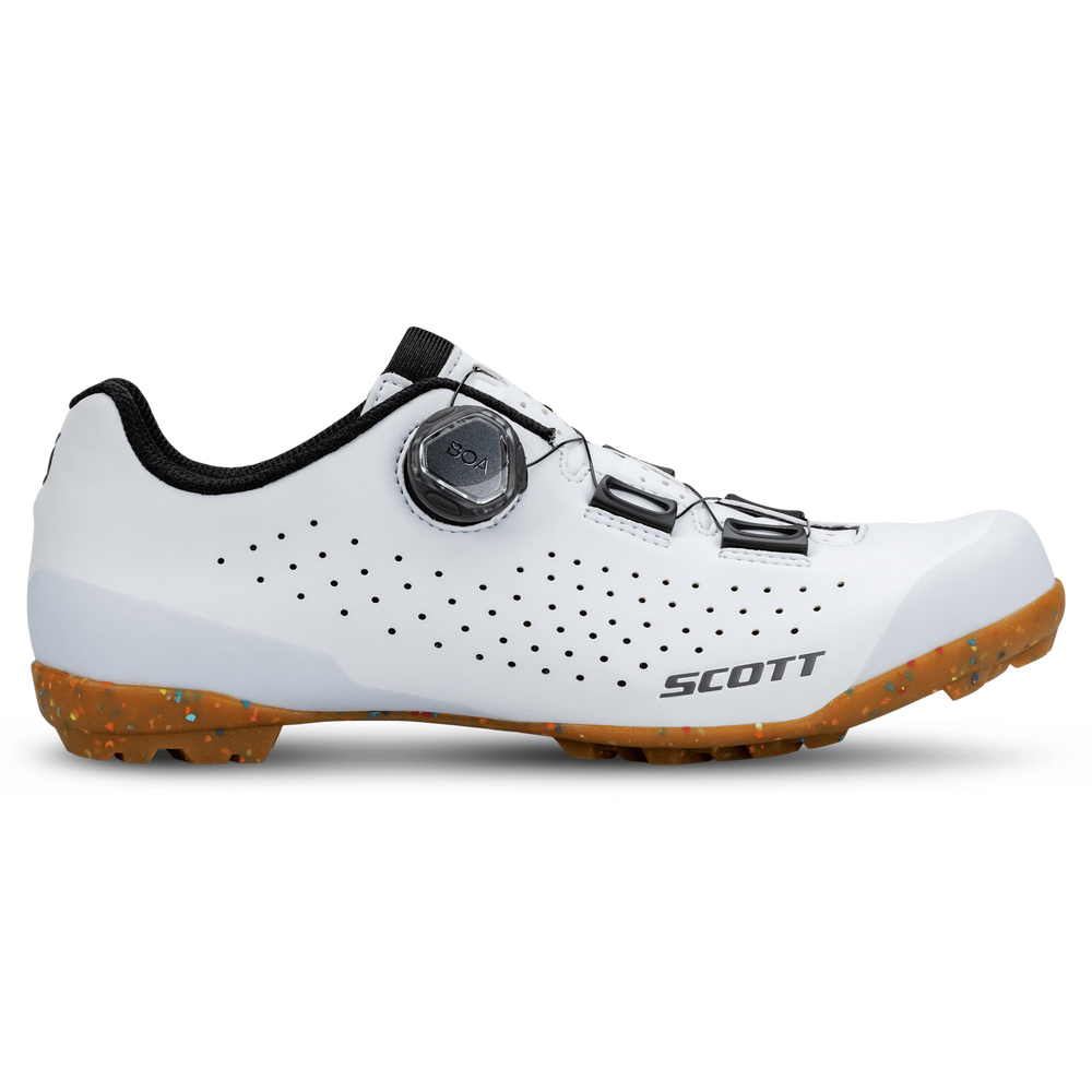 SCOTT Gravel Pro Women's Shoe in White/Black, view 3