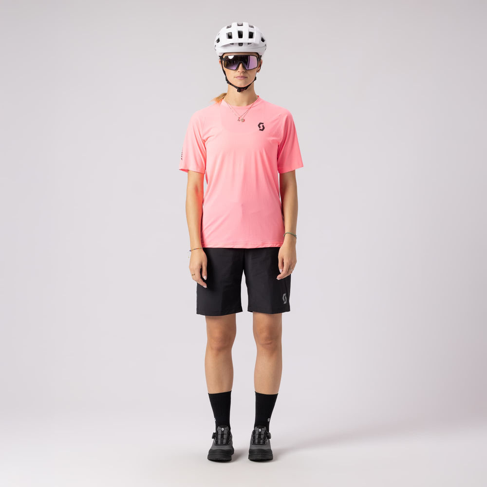 SCOTT Vertic Pro SL Women's Tee in Black, view 6