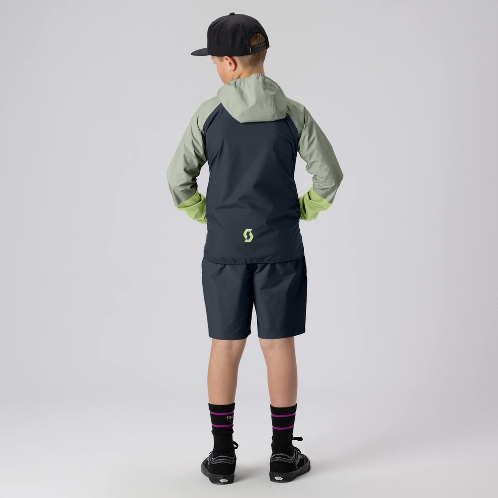 SCOTT Explorair Light Dryo 2.5L Junior Jacket in Black, view 6