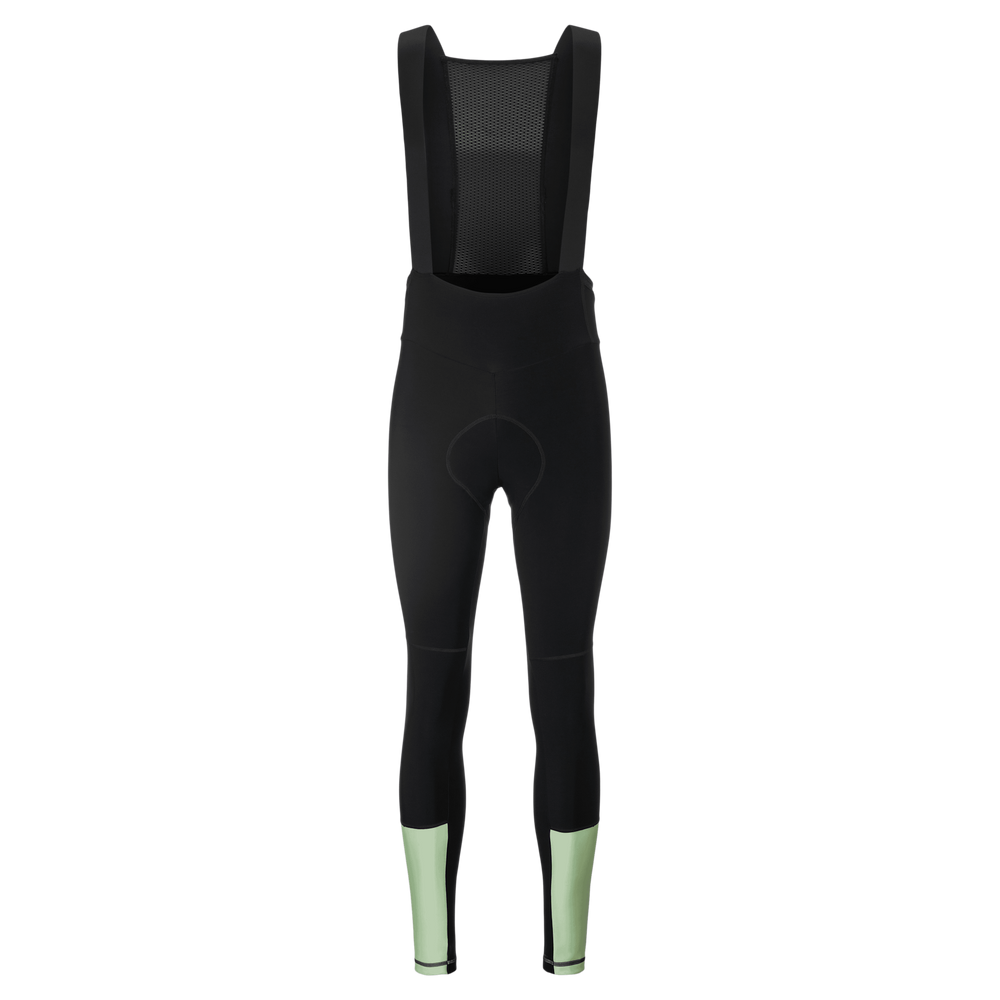SCOTT Pro Mid +++ Men's Bib Tights in Black/Vapour Green, main view