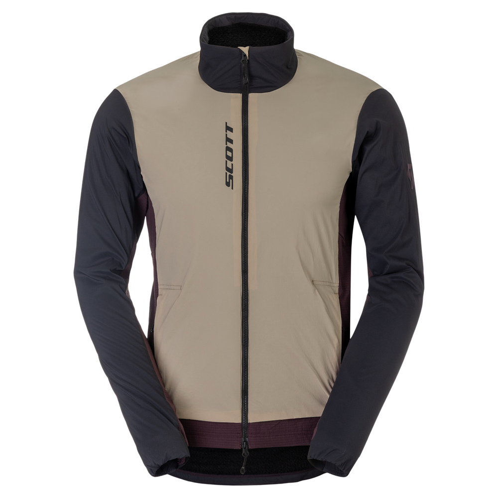 SCOTT Vertic Pro Alpha Men's Jacket in Portobello Beige/Black, main view