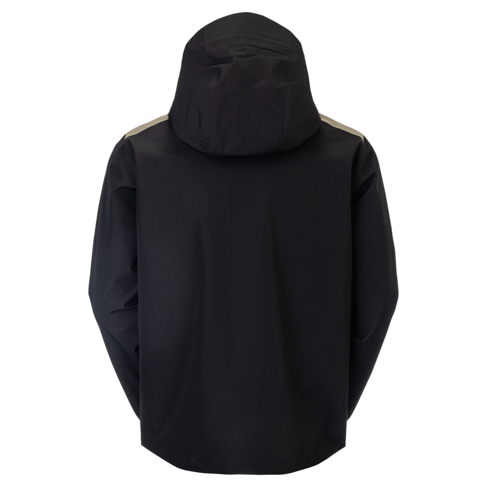 SCOTT Vertic 2.5 Layer Waterproof Men's Jacket in Black/Portobello Beige, view 2