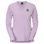 SCOTT Vertic Pro Mid Long-sleeve Women's Tee in Sherbet Purple, main view