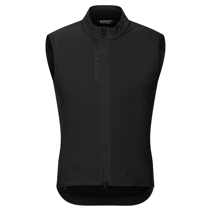 SCOTT Pro Warm Alpha Men's Vest in Black, main view