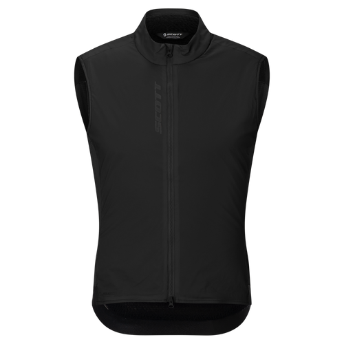 SCOTT Pro Warm Alpha Men's Vest in Black, main view