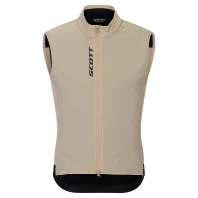 SCOTT Pro Warm Alpha Men's Vest in Portobello Beige, main view