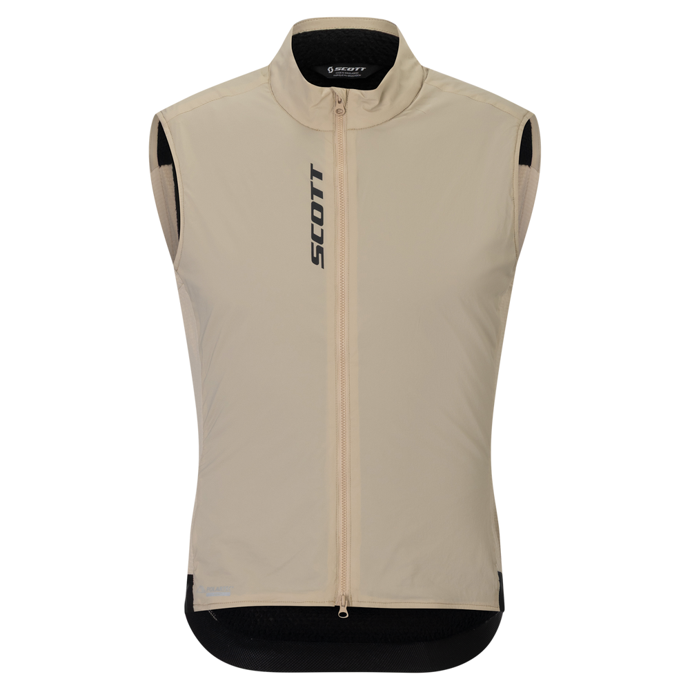 SCOTT Pro Warm Alpha Men's Vest in Portobello Beige, main view