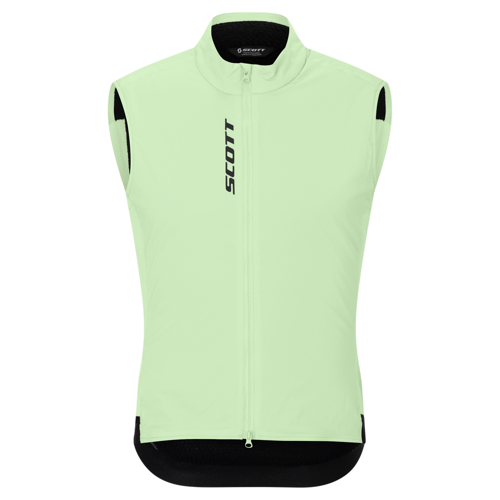 SCOTT Pro Warm Alpha Men's Vest in Vapour Green, main view