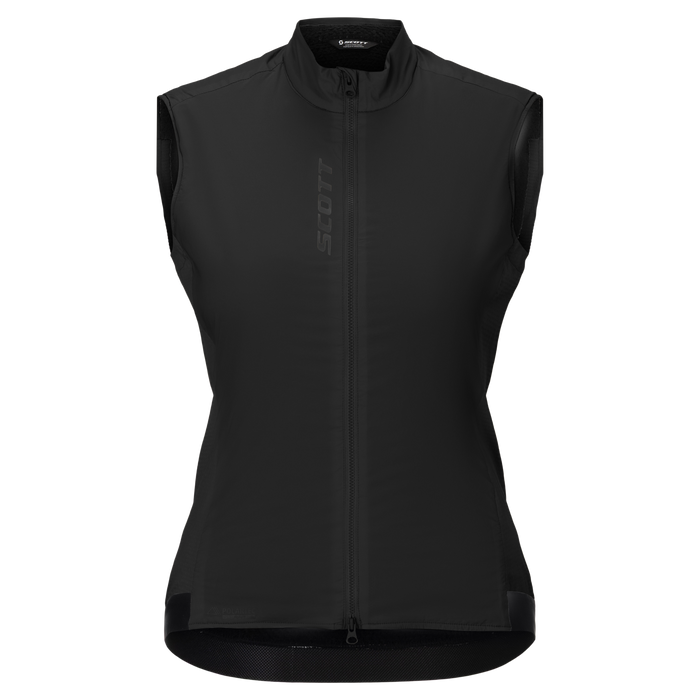 SCOTT Pro Warm Alpha Women's Vest in Black, main view