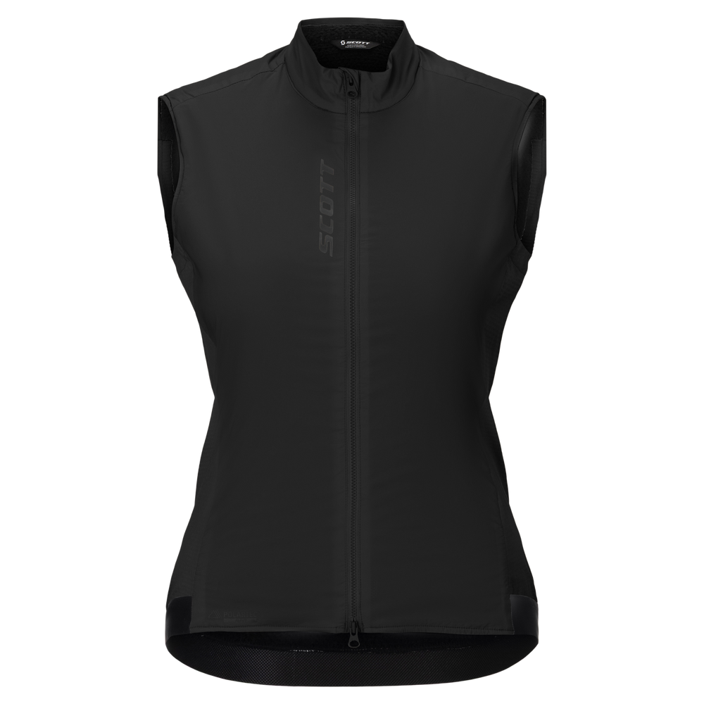 SCOTT Pro Warm Alpha Women's Vest in Black, main view