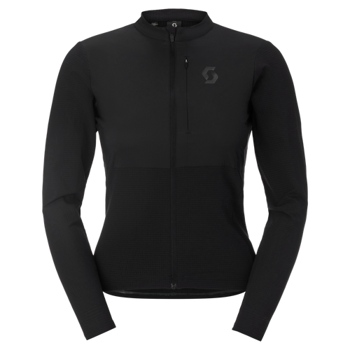 SCOTT Endurance Warm Long-sleeve Women's Jersey in Black, main view