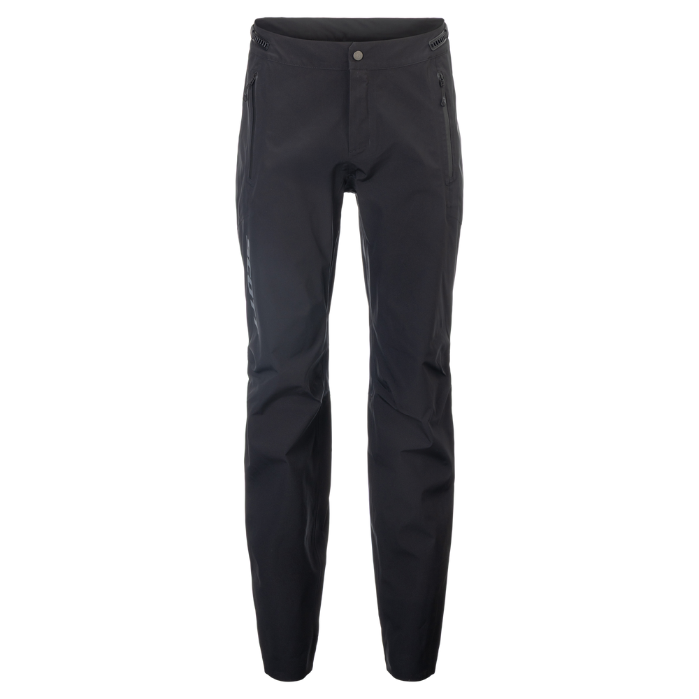 SCOTT Vertic Pro 3 Layer Waterproof Men's Pants in Black, main view