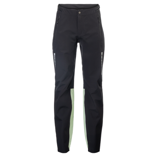 SCOTT Vertic Pro 3 Layer Waterproof Men's Pants in Black/Vapour Green, main view