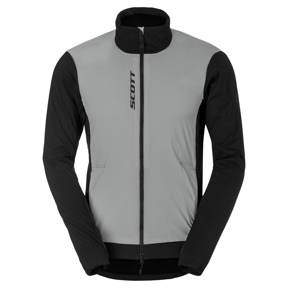 SCOTT Vertic Pro Alpha Men's Jacket in Fog Blue/Black, main view