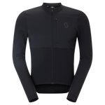 SCOTT Endurance Warm Long-sleeve Men's Jersey in Black, main view